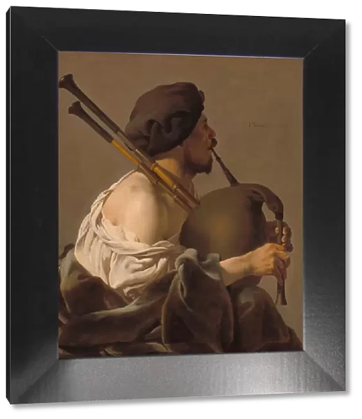 Bagpipe Player, 1624. Creator: Hendrick ter Brugghen