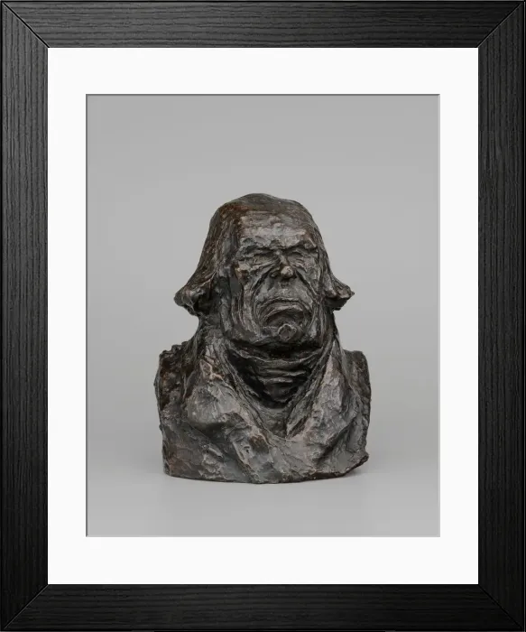Framed Print : Antoine Odier, model c. 1832 / 1835, cast 1929 / 1940. Creator: Honore Daumier Framed Print : Antoine Odier, model c. 1832 / 1835, cast 1929 / 1940. Creator: Honore Daumier