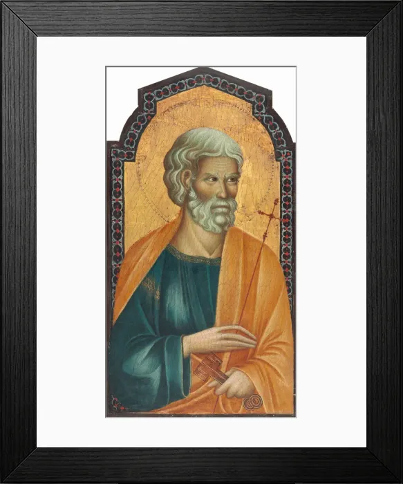 Framed Print : Saint Peter, c. 1310. Creator: Grifo di Tancredi Framed Print : Saint Peter, c. 1310. Creator: Grifo di Tancredi