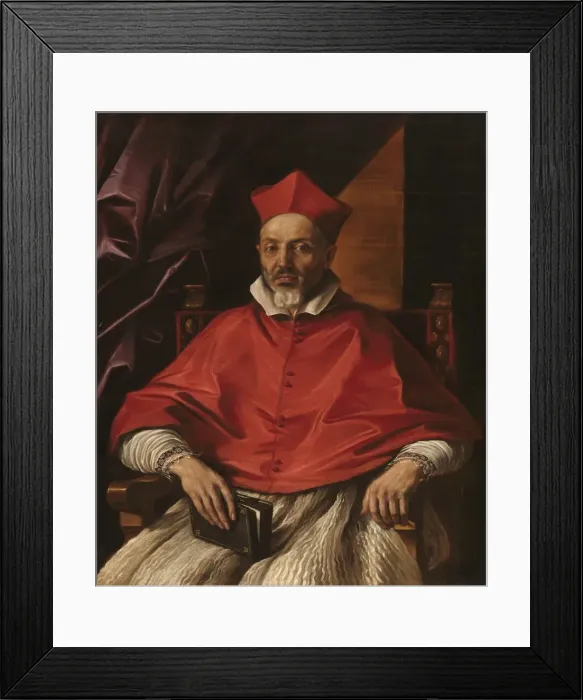 Framed Print : Cardinal Francesco Cennini, 1625. Creator: Guercino Framed Print : Cardinal Francesco Cennini, 1625. Creator: Guercino