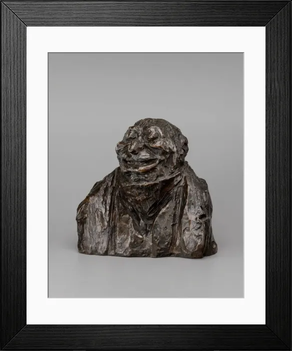 Framed Print : Auguste-Hilarion, Comte de Keratry, model c. 1832 / 1835, cast 1929 / 1930 Framed Print : Auguste-Hilarion, Comte de Keratry, model c. 1832 / 1835, cast 1929 / 1930