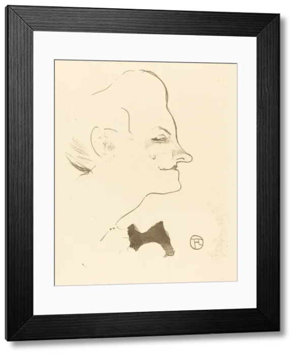 Framed Print : Yvette Guilbert, 1893. Creator: Henri de Toulouse-Lautrec Framed Print : Yvette Guilbert, 1893. Creator: Henri de Toulouse-Lautrec