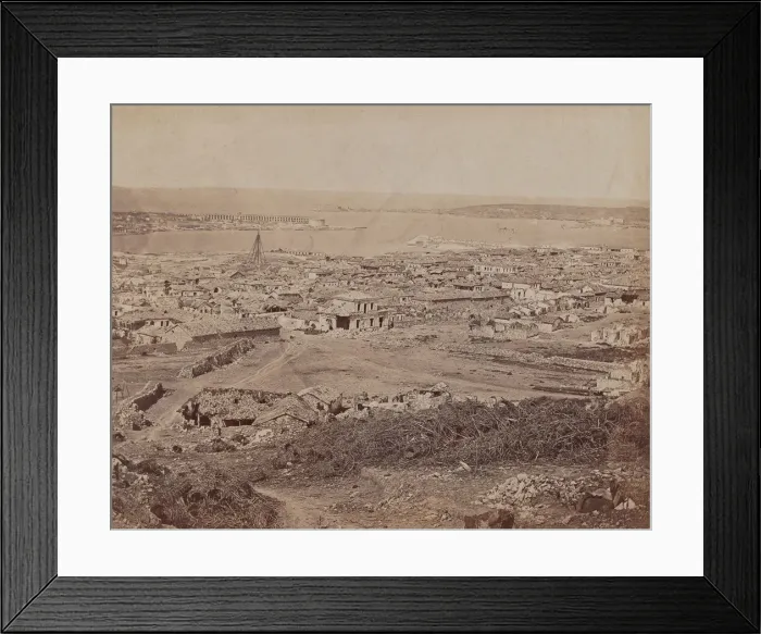 Framed Print : Distant View of the Arsenal, 1855-1856. Creator: James Robertson Framed Print : Distant View of the Arsenal, 1855-1856. Creator: James Robertson