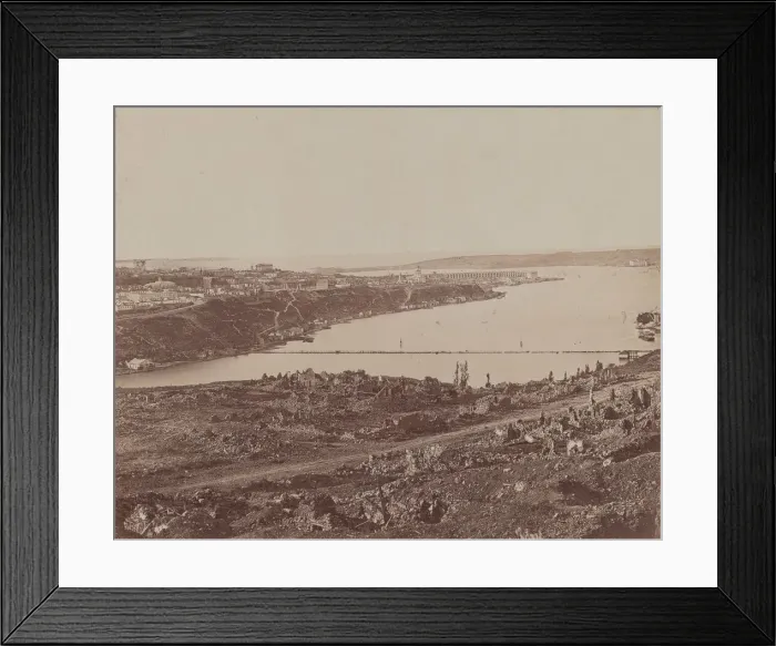 Framed Print : Sebastopol, 1855-1856. Creator: James Robertson Framed Print : Sebastopol, 1855-1856. Creator: James Robertson
