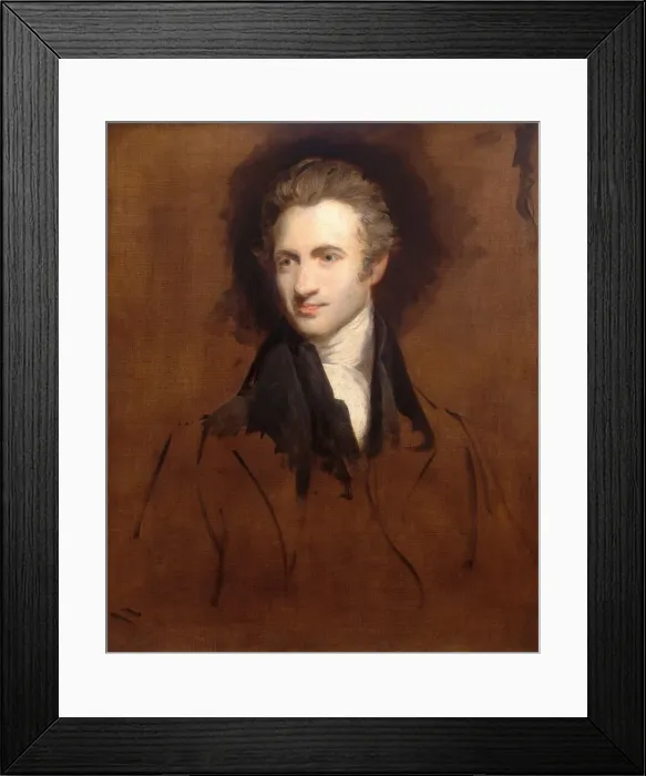 Framed Print : Portrait of a Gentleman, c. 1810 / 1815. Creator: John Hoppner Framed Print : Portrait of a Gentleman, c. 1810 / 1815. Creator: John Hoppner