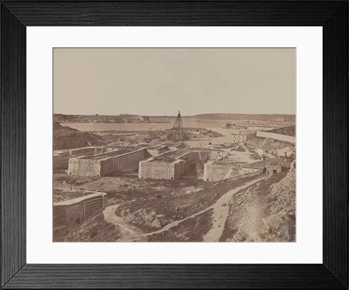 Framed Print : The Arsenal, 1855-1856. Creator: James Robertson Framed Print : The Arsenal, 1855-1856. Creator: James Robertson