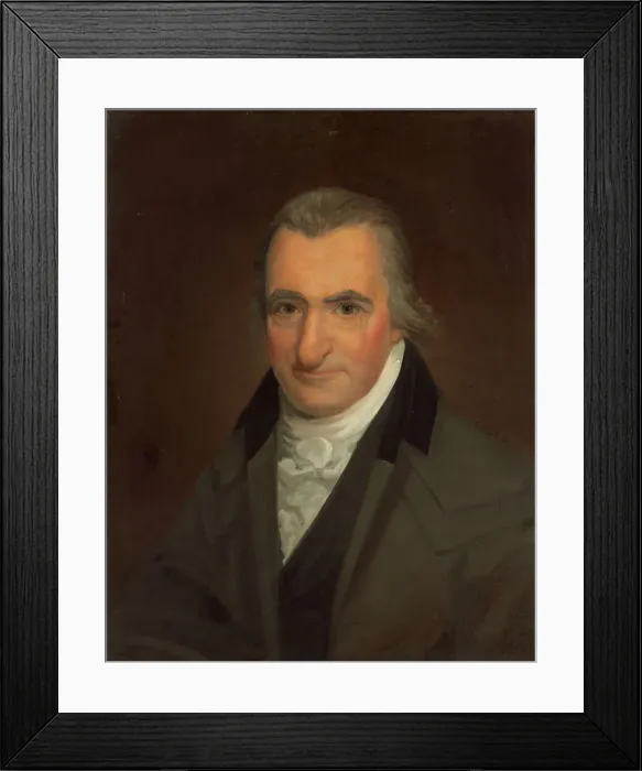 Framed Print : Thomas Paine, c. 1806 / 1807. Creator: John Wesley Jarvis Framed Print : Thomas Paine, c. 1806 / 1807. Creator: John Wesley Jarvis