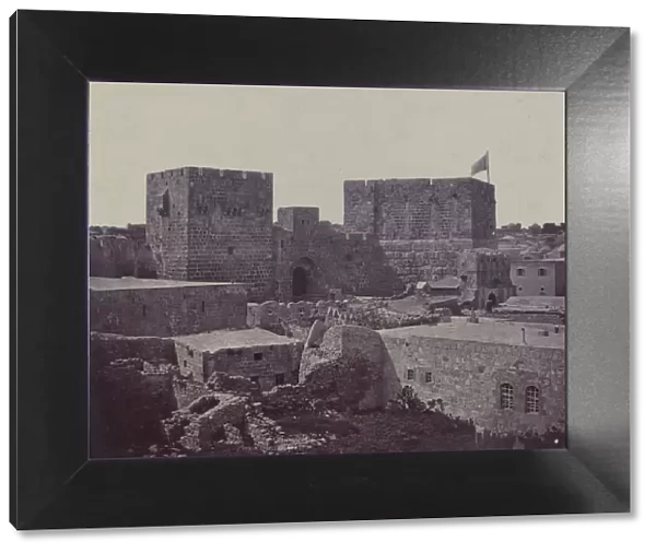Jerusalem - Section of Old City, 1857. Creator: James Robertson