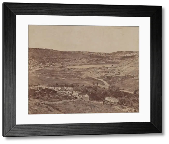 Framed Print : Valley of the Cemetery, 1855-1856. Creator: James Robertson Framed Print : Valley of the Cemetery, 1855-1856. Creator: James Robertson