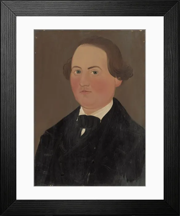 Framed Print : Husband, c. 1845. Creator: Prior-Hamblin School Framed Print : Husband, c. 1845. Creator: Prior-Hamblin School