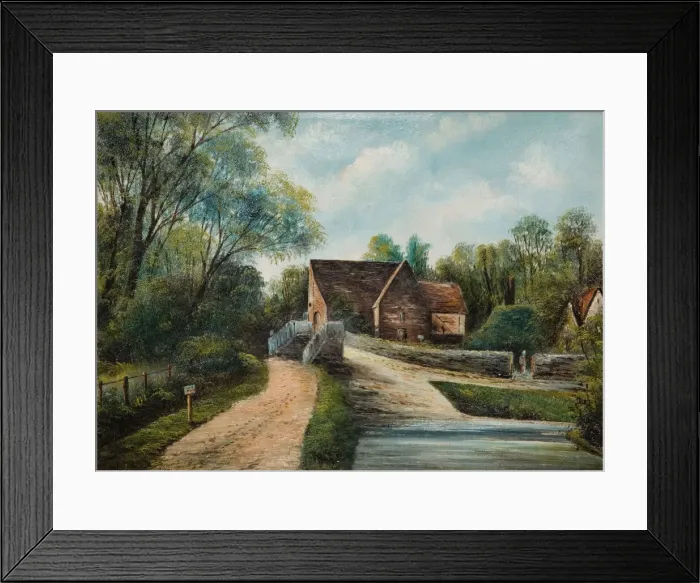 Framed Print : The Dingles, Sarehole, Near Moseley, 1906. Creator: W H Robinson Framed Print : The Dingles, Sarehole, Near Moseley, 1906. Creator: W H Robinson