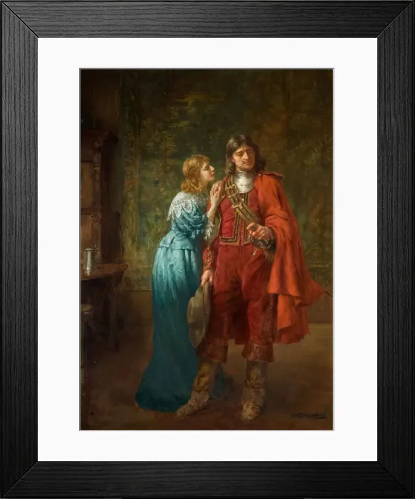 Framed Print : In Time of War. Creator: William A. Breakspeare Framed Print : In Time of War. Creator: William A. Breakspeare
