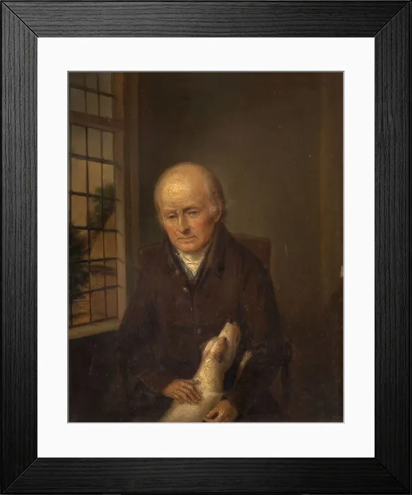 Framed Print : Portrait Of James Millar, 1850. Creator: William Moore Framed Print : Portrait Of James Millar, 1850. Creator: William Moore
