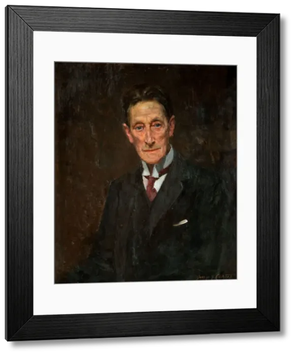 Framed Print : Portrait of Sir Johnston Forbes-Robertson, 1900-1925. Creator: George James Coates Framed Print : Portrait of Sir Johnston Forbes-Robertson, 1900-1925. Creator: George James Coates