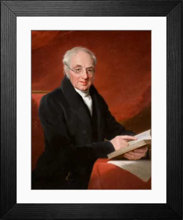 Framed Print : Portrait of Thomas Wright Hill, 1831. Creator: Mary Martha Pearson Framed Print : Portrait of Thomas Wright Hill, 1831. Creator: Mary Martha Pearson