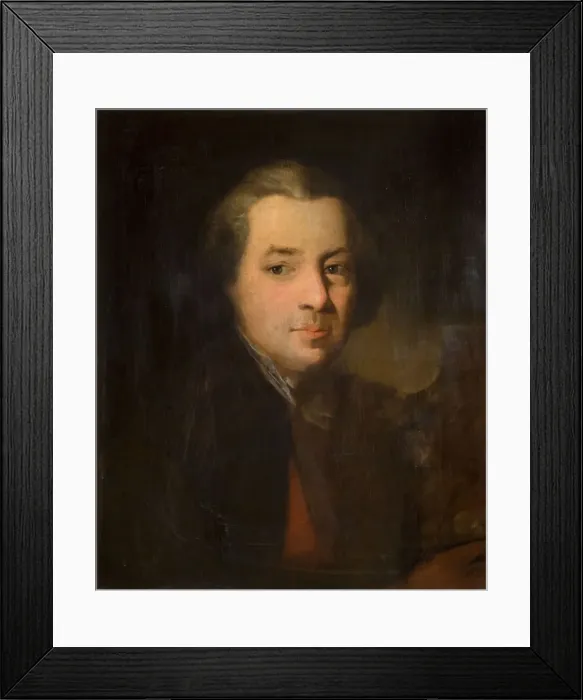 Framed Print : Portrait of William Shenstone (1714-1763), 1765. Creator: Edward Alcock Framed Print : Portrait of William Shenstone (1714-1763), 1765. Creator: Edward Alcock