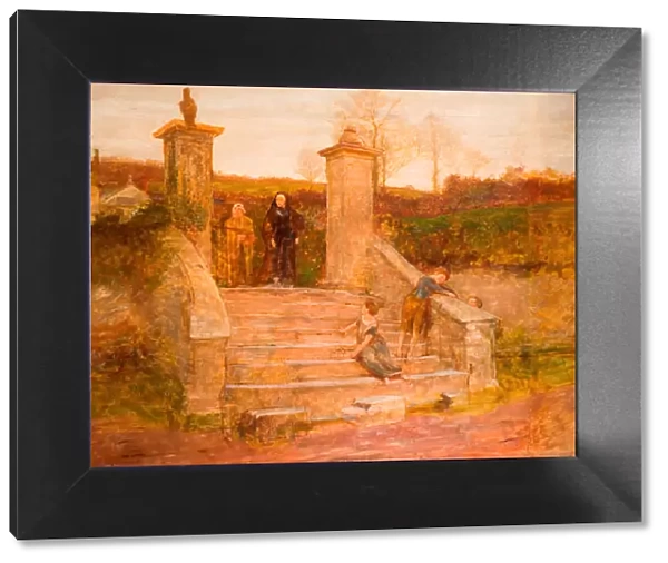The Old Gate, 1868. Creator: Fred Walker