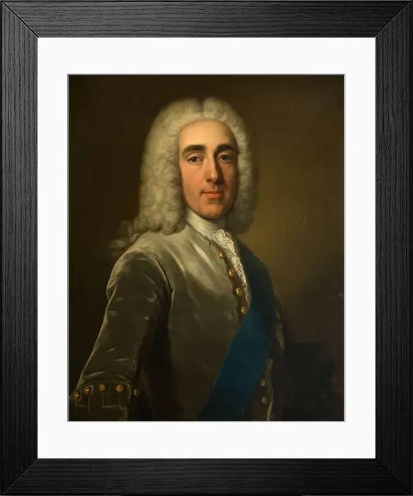 Framed Print : Portrait of the 4th Earl Of Chesterfield (1694-1773), 1738-42 Framed Print : Portrait of the 4th Earl Of Chesterfield (1694-1773), 1738-42