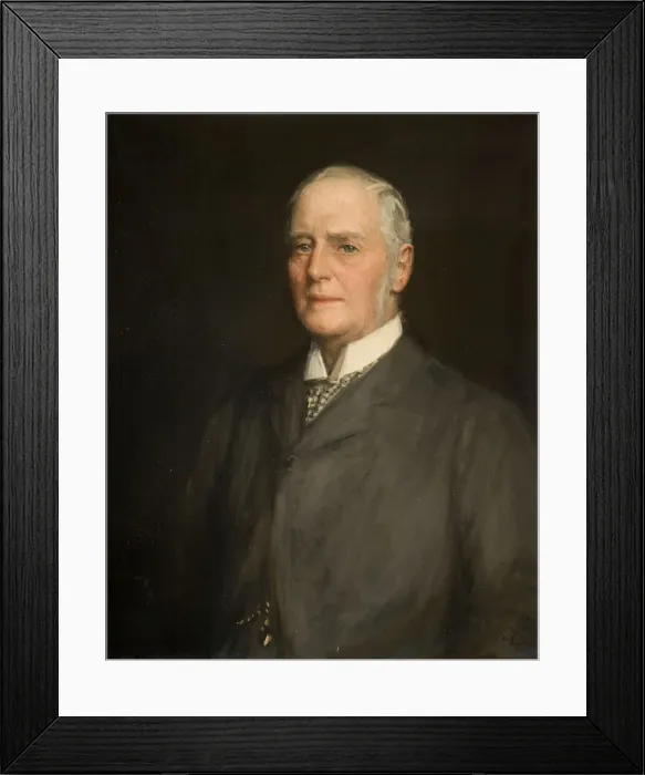 Framed Print : Portrait of Alderman The Rt Hon William Kenrick, 1907. Creator: Sir John Lavery Framed Print : Portrait of Alderman The Rt Hon William Kenrick, 1907. Creator: Sir John Lavery