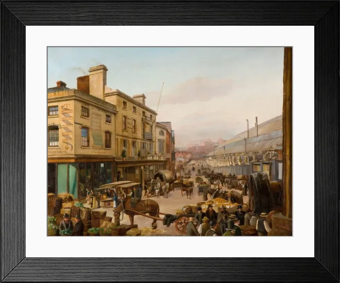 Framed Print : Worcester Street, Birmingham, 1883. Creator: A. Freeman Smith Framed Print : Worcester Street, Birmingham, 1883. Creator: A. Freeman Smith