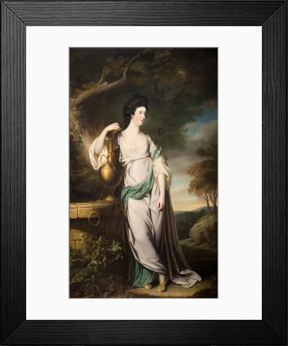 Framed Print : Portrait Of Miss Catherine Eld, 1767. Creator: Francis Cotes Framed Print : Portrait Of Miss Catherine Eld, 1767. Creator: Francis Cotes