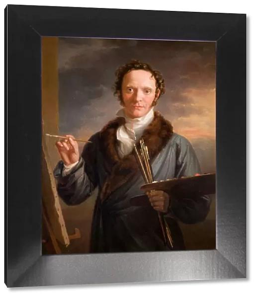 Portrait Of The Artist (Self Portrait), 1813-14. Creator: William Armfield Hobday