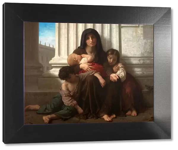 Charity, 1865 (also known as The Indigent Family ). Creator: William-Adolphe Bouguereau