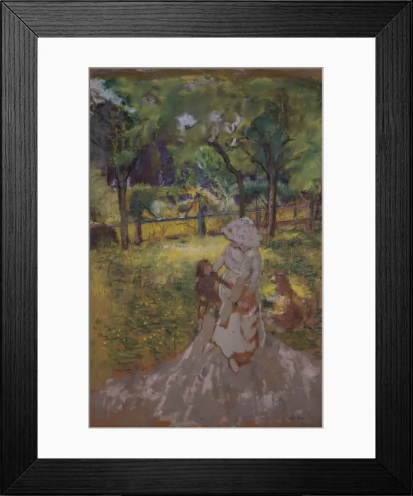 Framed Print : Mere et Enfant au Jardin (Matin Dans Le Verger), 1909-1911. Creator: Edouard Vuillard Framed Print : Mere et Enfant au Jardin (Matin Dans Le Verger), 1909-1911. Creator: Edouard Vuillard