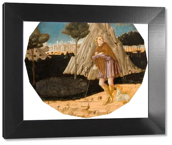Angel Appearing to Joachim, 1500. Creator: Matteo di Giovanni