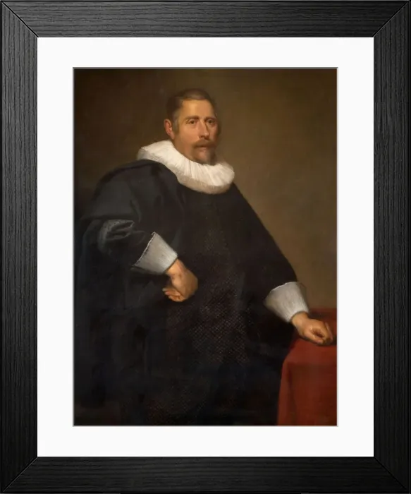 Framed Print : Portrait of a Man, 1645. Creator: Cornelis de Vos Framed Print : Portrait of a Man, 1645. Creator: Cornelis de Vos