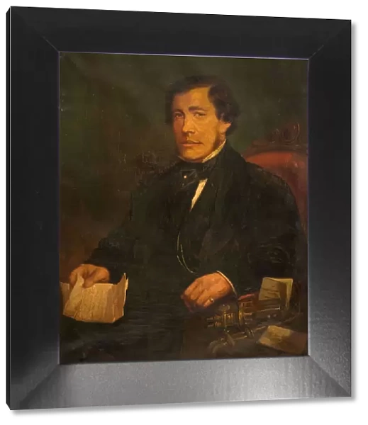 Portrait of James Fern Webster, 1862. Creator: EH Bolt