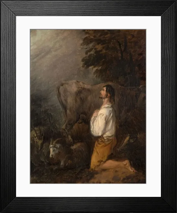 Framed Print : The Prodigal Son, 1797. Creator: Gainsborough Dupont Framed Print : The Prodigal Son, 1797. Creator: Gainsborough Dupont