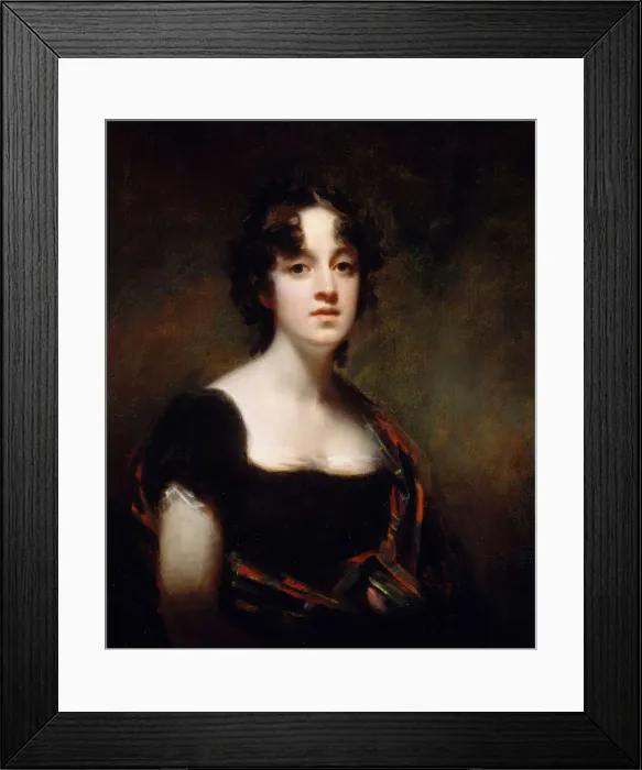 Framed Print : Mrs Farquarson of Finzean, 1800-1823. Creator: Henry Raeburn Framed Print : Mrs Farquarson of Finzean, 1800-1823. Creator: Henry Raeburn