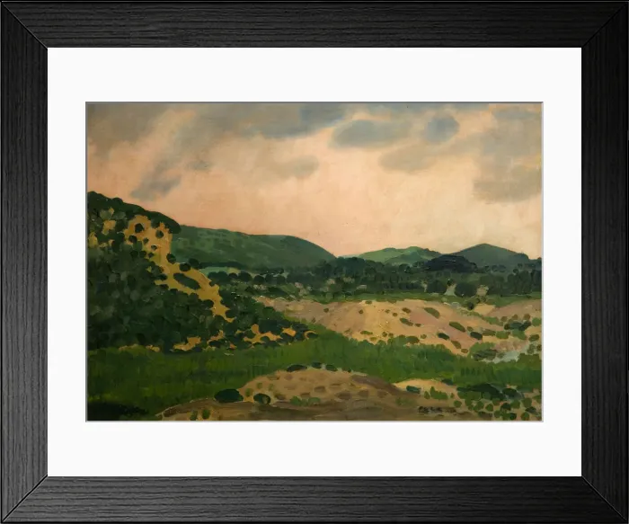 Framed Print : Crich Barrow, 1931. Derbyshire. Creator: Derwent Lees Framed Print : Crich Barrow, 1931. Derbyshire. Creator: Derwent Lees