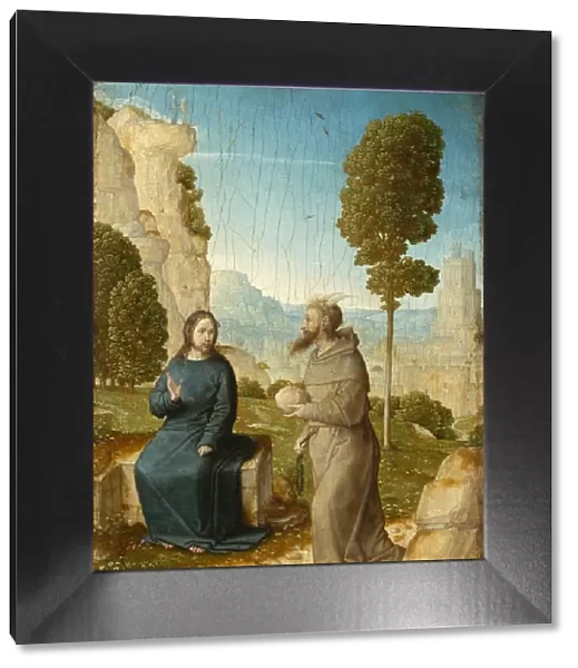 The Temptation of Christ, c. 1500  /  1504. Creator: Juan de Flandes, the Elder