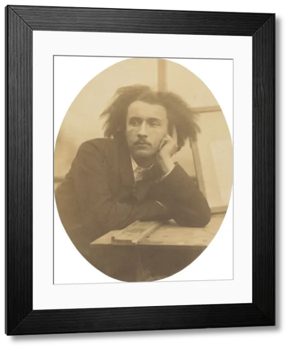 Framed Print : Charles Delahaye, c. 1857. Creator: Charles Marville Framed Print : Charles Delahaye, c. 1857. Creator: Charles Marville