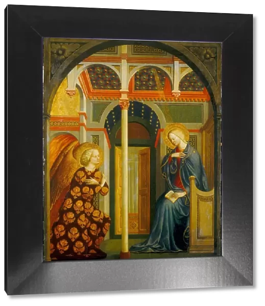 The Annunciation, c. 1423  /  1424. Creator: Masolino da Panicale