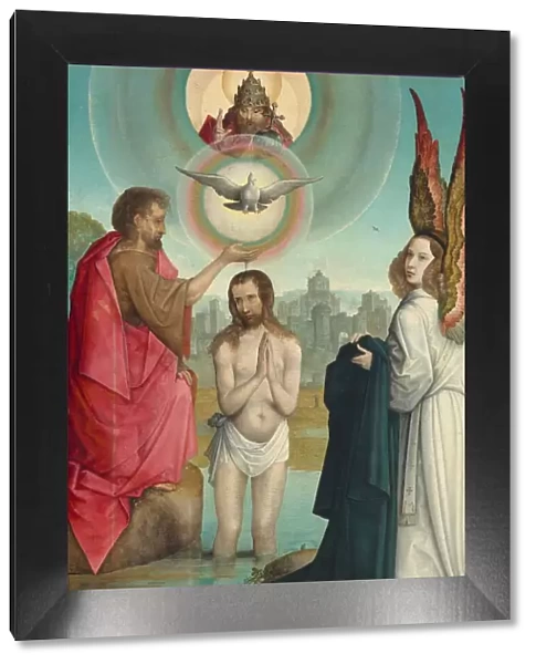 The Baptism of Christ, c. 1508  /  1519. Creator: Juan de Flandes, the Elder