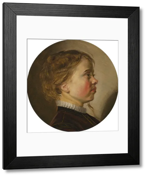 Framed Print : Young Boy in Profile, c. 1630. Creator: Judith Leyster Framed Print : Young Boy in Profile, c. 1630. Creator: Judith Leyster