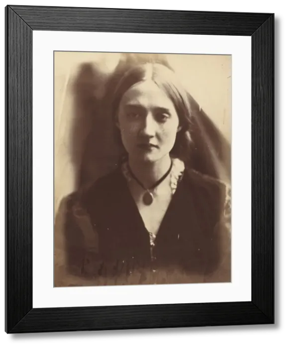 Framed Print : Mary Fisher, 1864. Creator: Julia Margaret Cameron