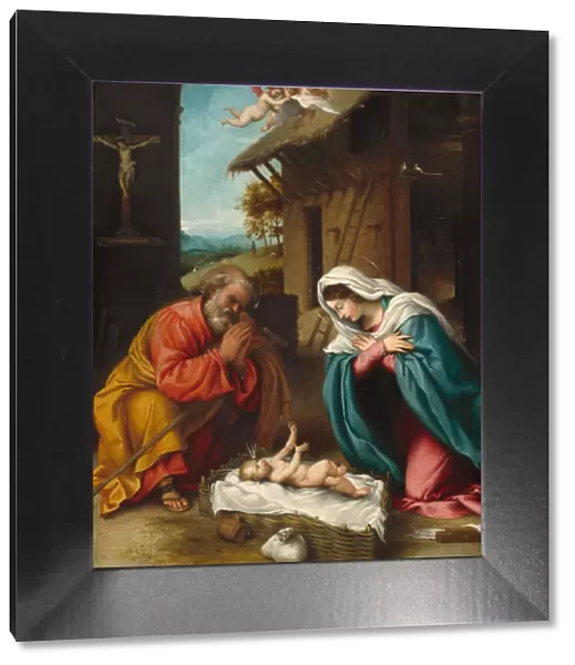 The Nativity, 1523. Creator: Lorenzo Lotto