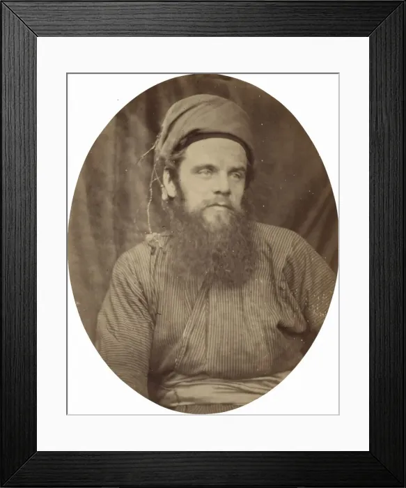 Framed Print : William Holman Hunt, 1864. Creator: Julia Margaret Cameron Framed Print : William Holman Hunt, 1864. Creator: Julia Margaret Cameron