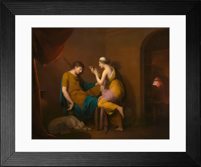 Framed Print : The Corinthian Maid, 1782-1784. Creator: Joseph Wright of Derby Framed Print : The Corinthian Maid, 1782-1784. Creator: Joseph Wright of Derby