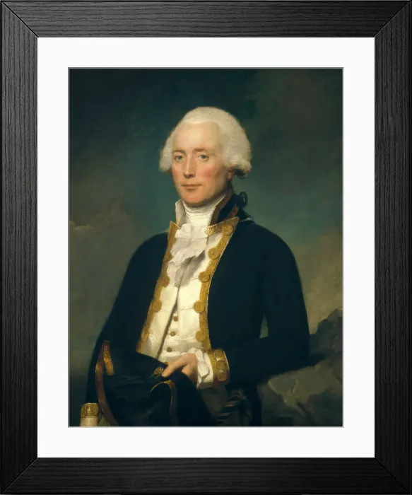 Framed Print : Captain Robert Calder, c. 1787 / 1790. Creator: Lemuel Francis Abbott Framed Print : Captain Robert Calder, c. 1787 / 1790. Creator: Lemuel Francis Abbott
