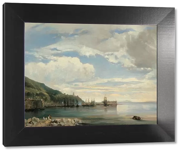 On the Bay of Naples, c. 1830. Creator: Leon-Francois-Antoine Fleury
