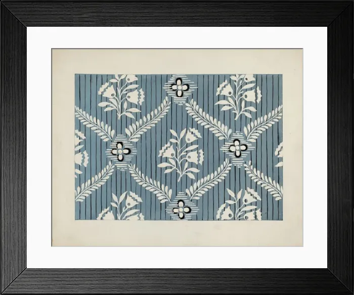 Framed Print : Wall Paper, 1935 / 1942. Creator: Mina Lowry Framed Print : Wall Paper, 1935 / 1942. Creator: Mina Lowry