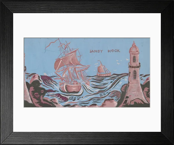 Framed Print : Bandbox, c. 1938. Creator: Mina Lowry Framed Print : Bandbox, c. 1938. Creator: Mina Lowry