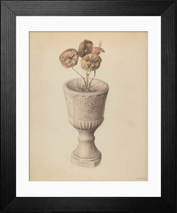 Framed Print : Chalice, c. 1937. Creator: Mina Lowry Framed Print : Chalice, c. 1937. Creator: Mina Lowry