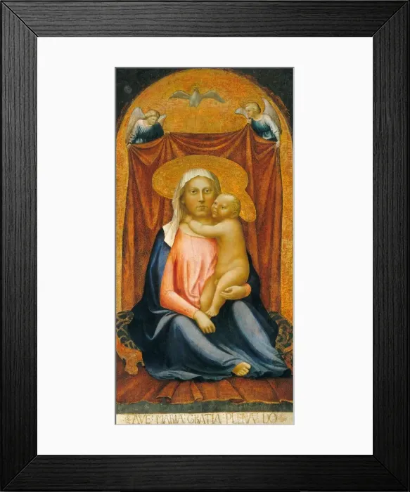 Framed Print : The Madonna of Humility, c. 1423 / 1424. Creator: Masaccio Tommaso Framed Print : The Madonna of Humility, c. 1423 / 1424. Creator: Masaccio Tommaso