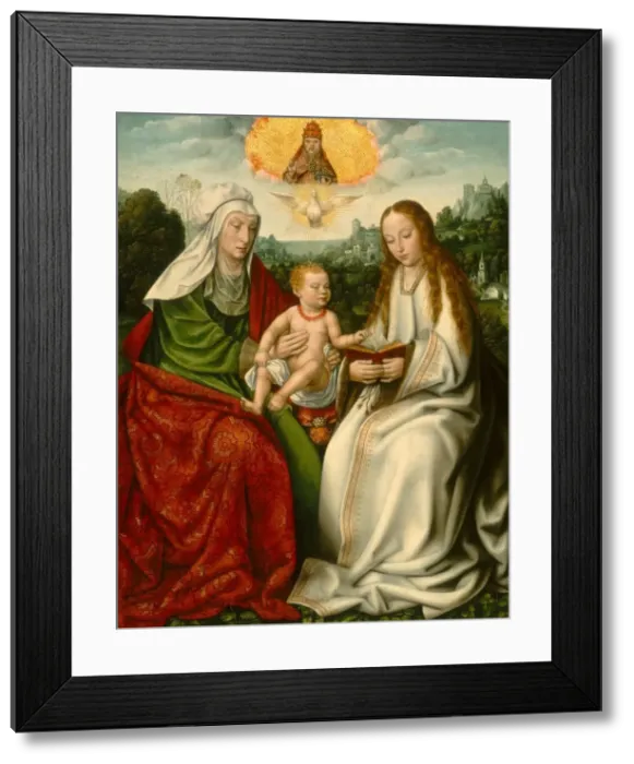 Framed Print : Saint Anne with the Virgin and the Christ Child, c. 1511 / 1515 Framed Print : Saint Anne with the Virgin and the Christ Child, c. 1511 / 1515
